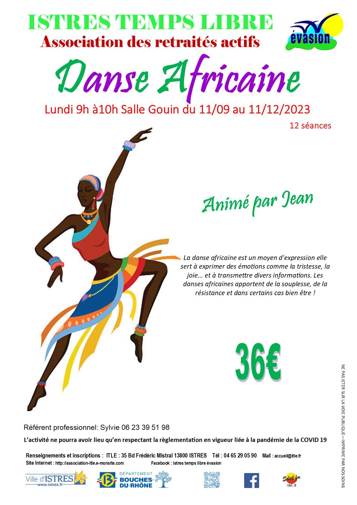 Danse africaine sept dec